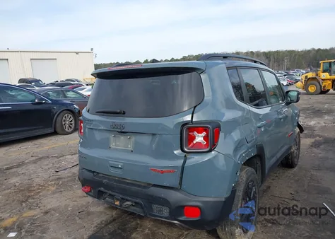 2018 Jeep Renegade Trailhawk 4X4 из США, поврежденный, VIN ZACCJBCB8JPH54696